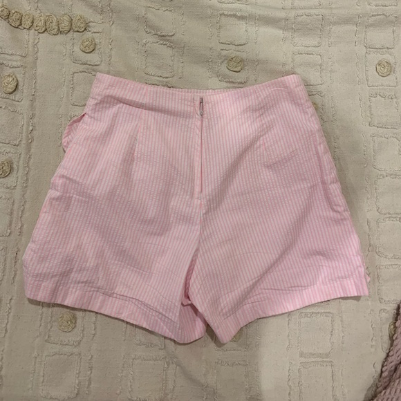 Lilly Pulitzer Faye Skort in Capri Coral Seersucker - Picture 6 of 12